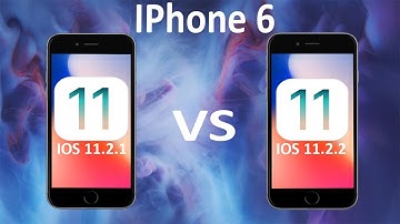 IPhone 6 : IOS 11.2.2 vs IOS 11.2.1 Speed Test
