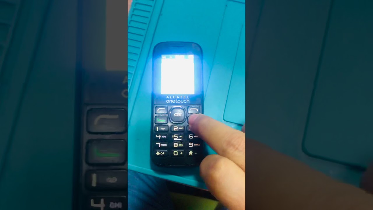 Alcatel 1050d hared reset