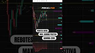 Trader leyendo el mercado en vivo. Con el uso de GAMMAlito.