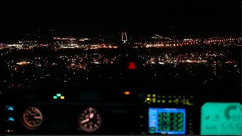 Partial Panel ILS 7 Approach to KPHF at Night