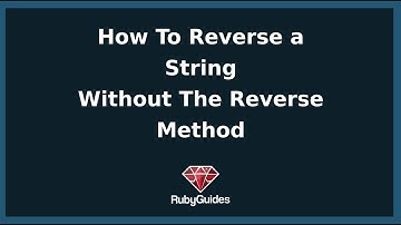 How to Reverse a String Without The Reverse Method