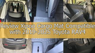 Review Xipoo Cargo Mat Compatible with 2019-2025 Toyota RAV4 Trunk Mat Rear Cargo Liner Trunk Liner