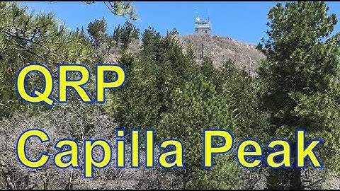 S.O.T.A Activation Capilla Peak NM - Ham Radio at 9300 Feet