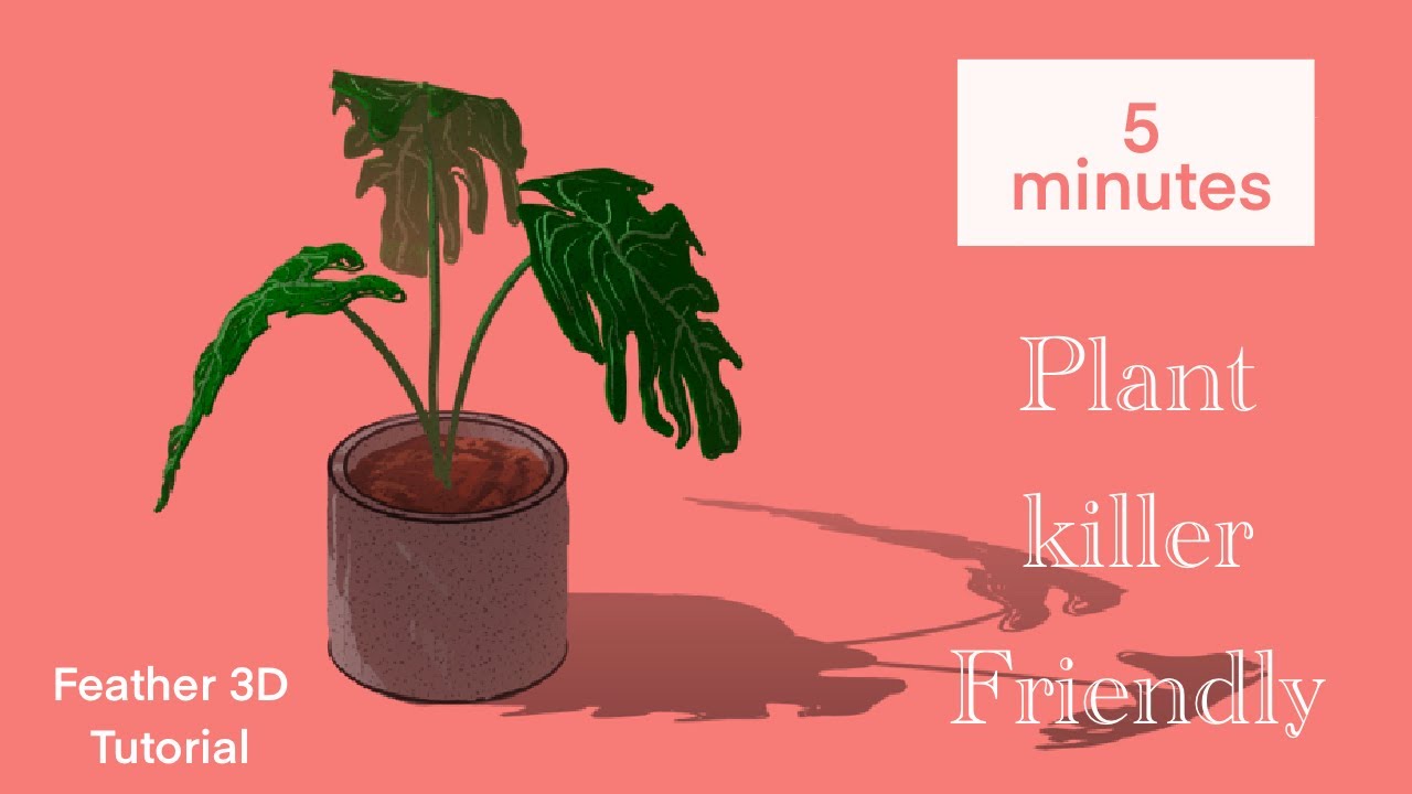 Plant Killer Friendly | How To Grow Plants With Feather 3D | Step by Step Tutorial