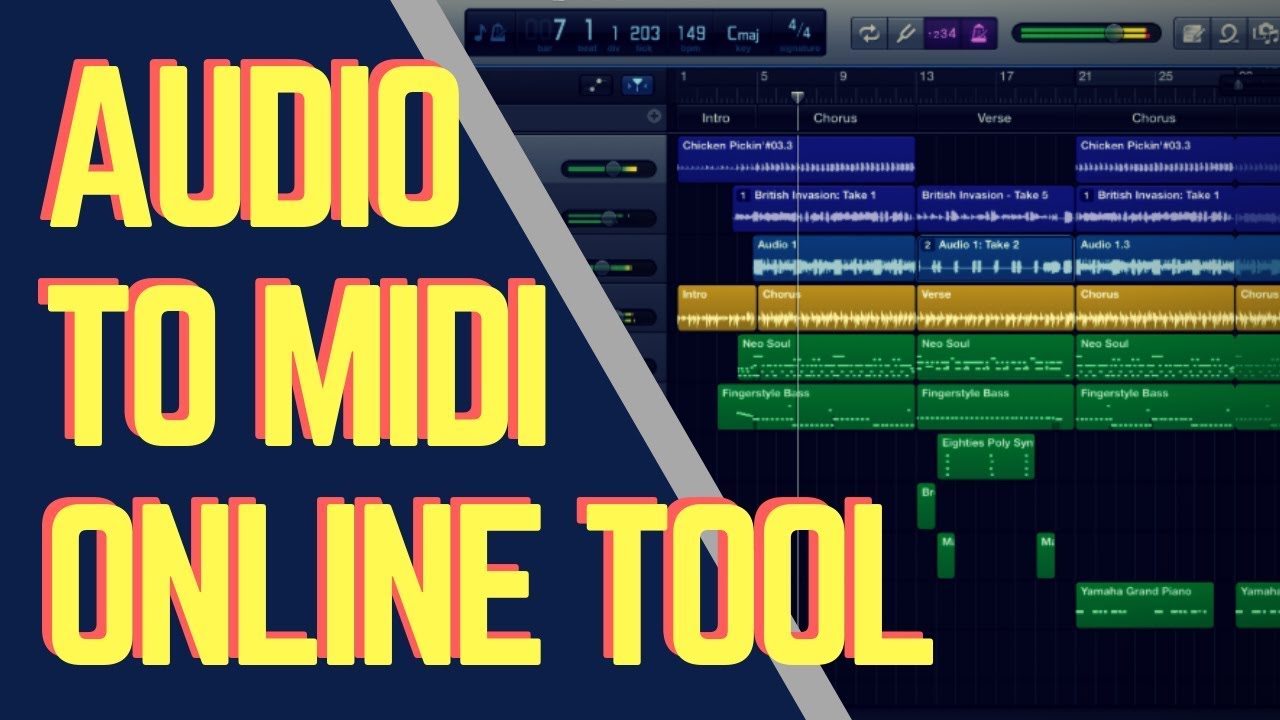 How Audio to MIDI Online [Easy - YouTube