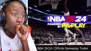 JAYLA GAMING REACTS TO NBA 2K24!