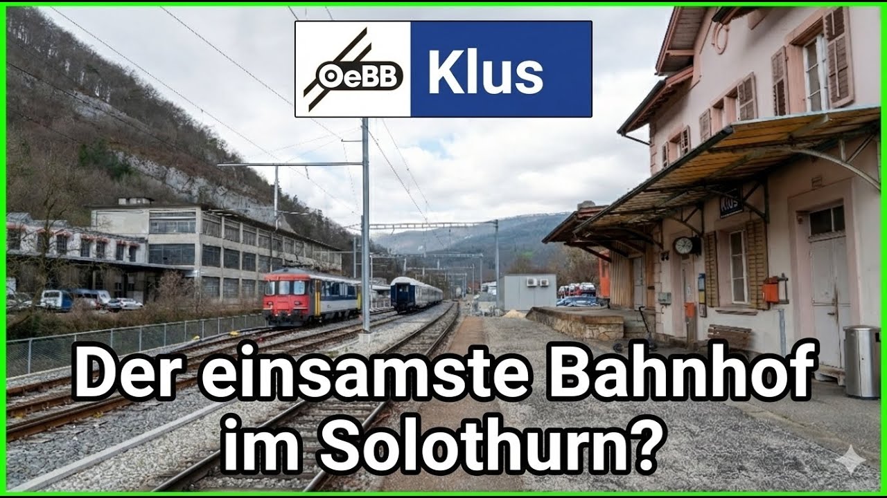 Der einsamste Bahnhof im Kanton Solothurn?