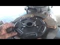 Replace clutch on big truck. (part 4) Install clutch.