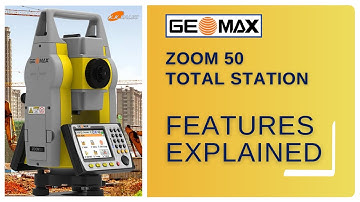 Geomax Zoom 50 Total Station Demonstration l Surveying with TS Zoom 50 l K K Sales