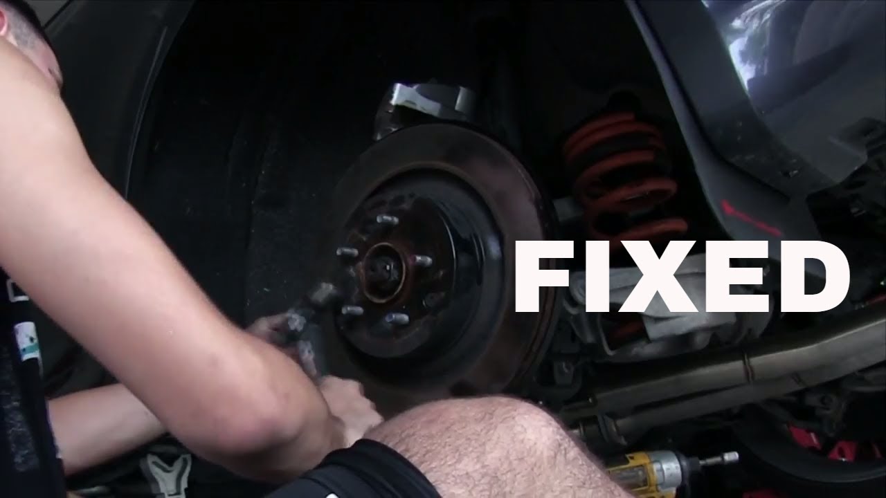 How To Change a Wheel Stud Infiniti G37 YouTube