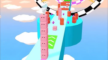 CUBE SURFER 🍎💫- All Levels Gameplay Android, iOS v.5