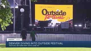 Denver is diving into Outside Festival this summer