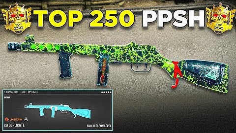 The #1 TTK PPSH-41 Loadout is BROKEN in RANKED WARZONE 🔥 ( Best PPSH 41 Class Setup )