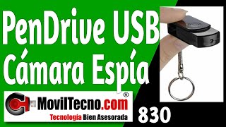 ✅ Pendrive Usb CÁMARA ESPÍA oculta  【✔️ MovilTecno 830 】 screenshot 5