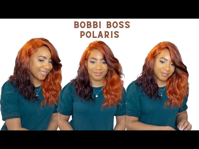 NWT! BOBBI BOSS - Polaris Bobbi Boss Glueless 13x6 Free-Parting HD Lace Front Wig  main image 4