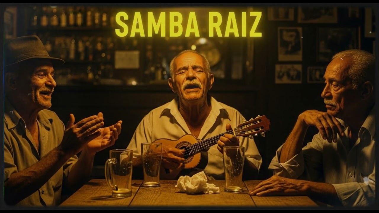 Entre a Lua e o Pandeiro — O Samba Que Nasceu na Madrugada e Tocou Milhões de Corações | Samba Raiz
