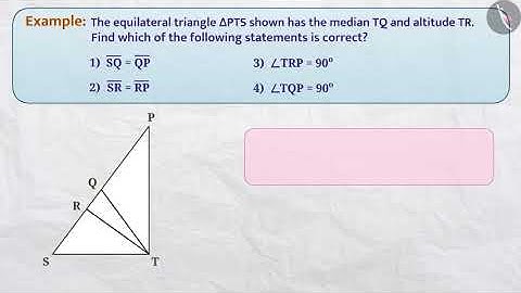 Triangle and its parts, median and altitude of a triangle | Part 4/5 | English | Class 7
