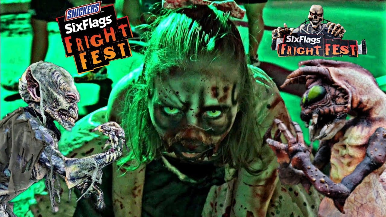 Six Flags FRIGHT FEST 2021 Fiesta Texas! *New* Extreme Scare Zones