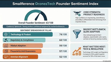 Smallference : DronesTech  Founder Sentiment Index