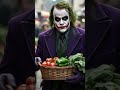 The Joker is buying vegetables from the market #ai #joker #ذكاء_اصطناعي