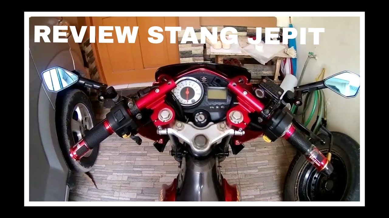 Vlog16 REVIEW Stang Jepit Dan Test Ride Pake Stang Baru By ARH Motovlog