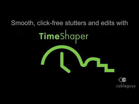 Smooth, click-free stutters and edits with TimeShaper