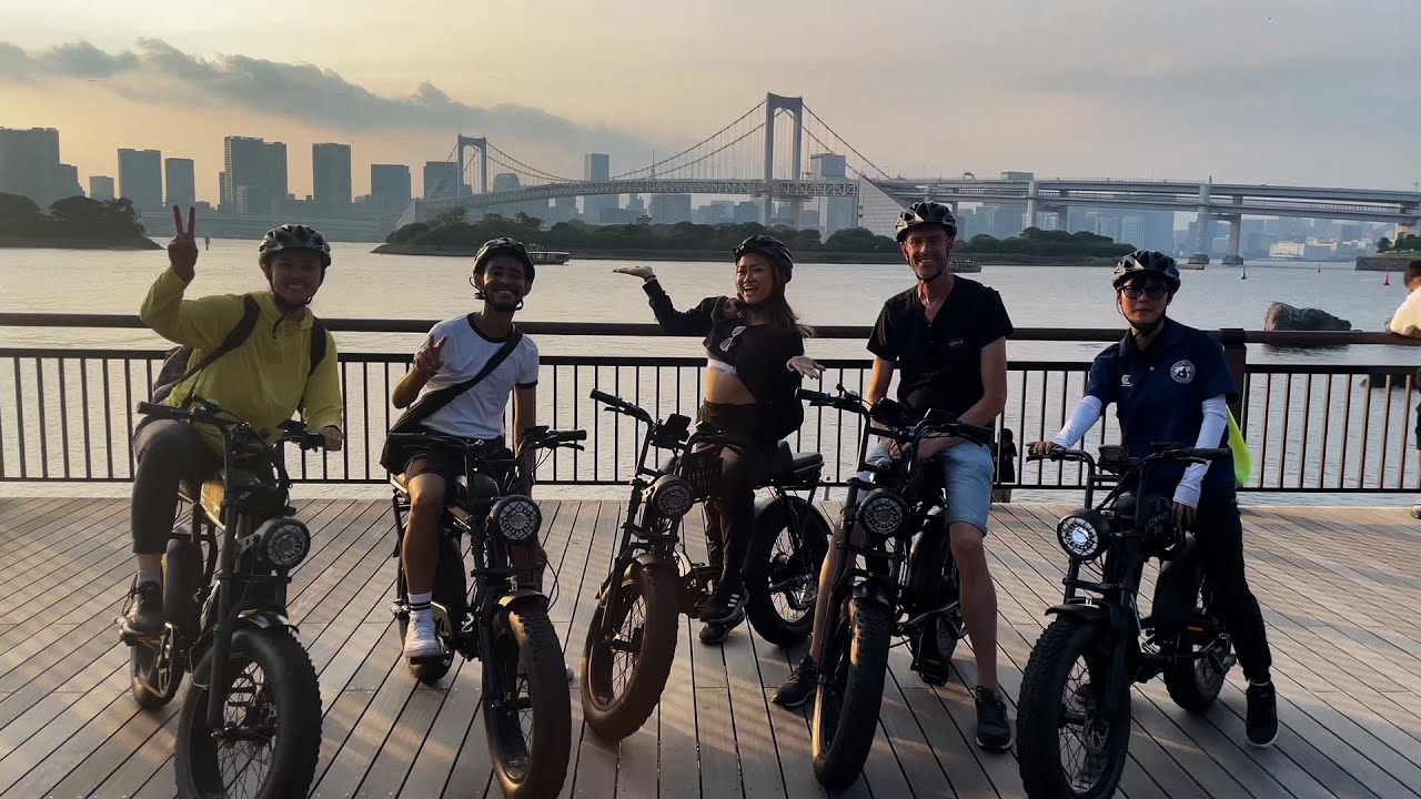 Tokyo Guided E-Bike Cycling Tour