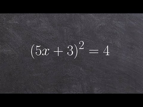 Finding the solutions to a binomial squared - Online Tutor