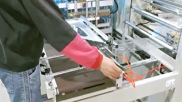 automatic toothpaste tubes film sealing shrinking machine vertical cutting sealer equipment