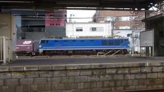 EF510‐500番台 貨物列車 京都駅通過