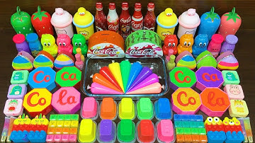 RAINBOW Slime!! Mixing Random Things into GLOSSY Slime!! Satisfying Video