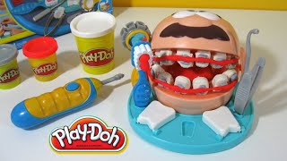 Play-Doh Dentista TOYS OnTheGo Dentist Doctor Drill N Fill Playset - Juguetes de Play-Doh