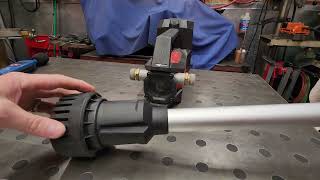 Milwaukee M12 Stick Pump hack and bonus sound level comparison with M18 Transfer pump.