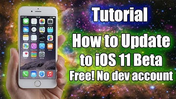 Tutorial: How to update to iOS 11 Free! No dev account!