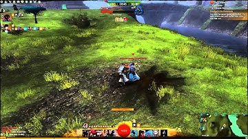 Thief kill with a fancy shadowstep stomp!