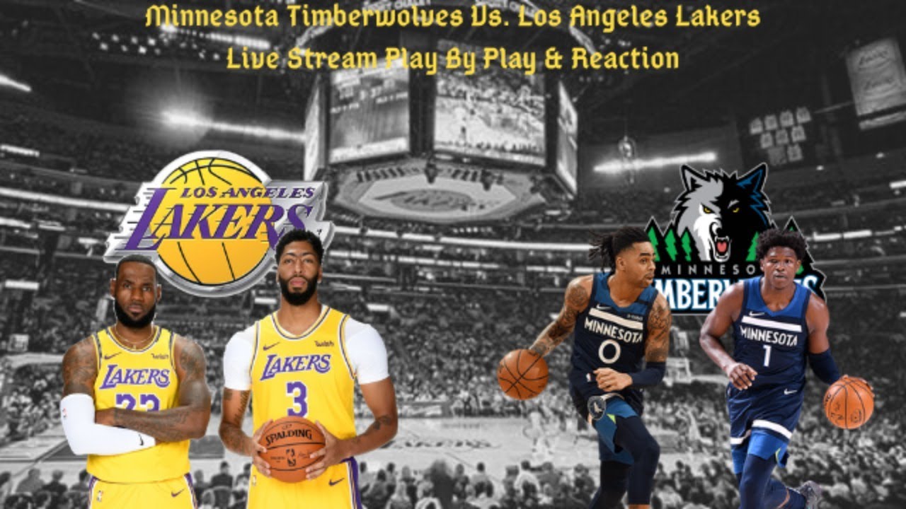 Timberwolves vs. Lakers: Live stream, how to watch, TV channel