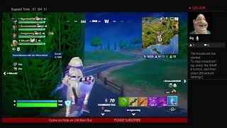 Fortnite Live Only 21 subscribers to 300  Help an Old Man Out