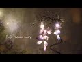 藤の花LEDランプシェードをワイヤーとレジンでハンドメイド。【DIY】Wisteria Flower LED Lamp DIY with Wire and Resin