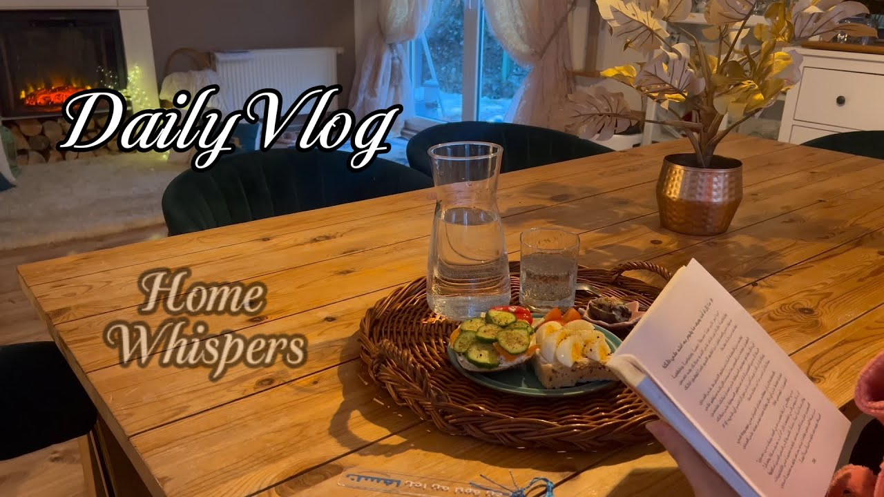 روتين يومي هادئ في البيت,طبخ منزلي ,تنظيم المطبخ ,وصفات صحية , Cozy Daily Routine