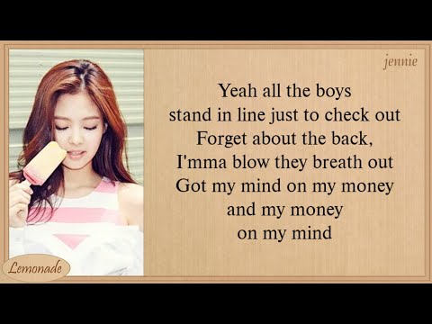 BLACKPINK WHISTLE Japanese Ver. Easy Lyrics