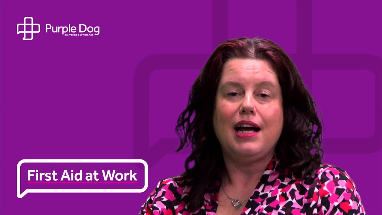 Purple Dog Training First Aid At Work YouTube