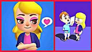 DATE THE GIRL 3D - Levels 1-50 - Gameplay (Android,iOS) screenshot 3