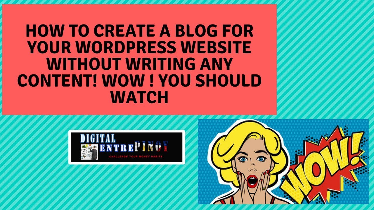 How To Write A Blog Without Writing