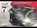Sugar 7 Audionic Bluetooth Speaker
