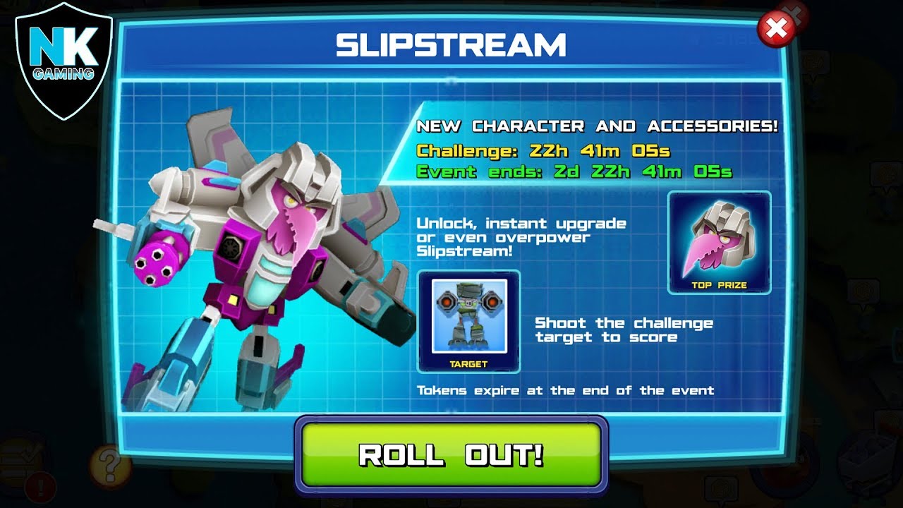 Angry Birds Transformers Slipstream Day 4 YouTube
