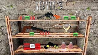Granny 3 New Update Weapon Room And Train Escape Full Gameplay screenshot 5