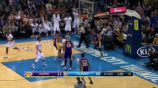 Quarter 1 One Box Video :Thunder Vs. Lakers, 12/19/2015 12:00:00 AM