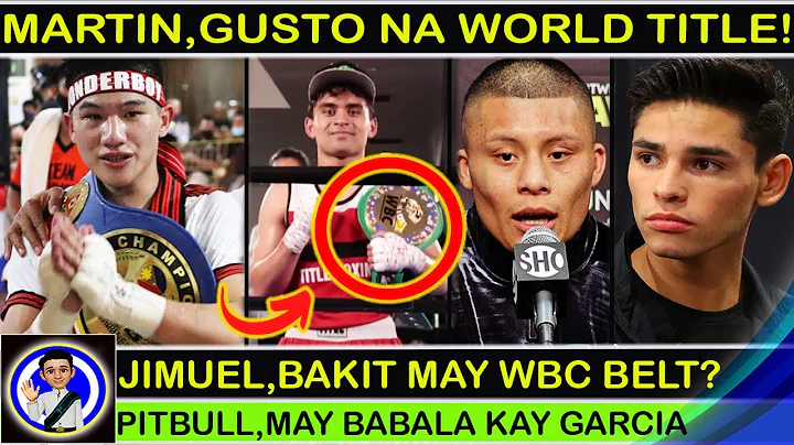 Ayan na! MARTIN, handa na sa WORLD TITLE FIGHT! JI...