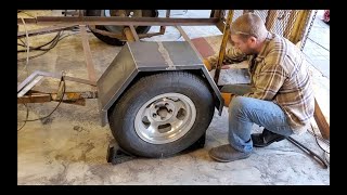 Making HeavyDuty Fenders for a Trailer from Scratch