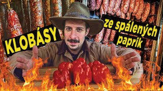Paprikové klobásy ze spálených paprik | OHEŇ a DÝM #1 | MAD BBQ